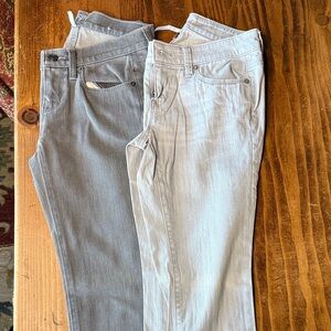 Stylish Women's Gray Jeans set